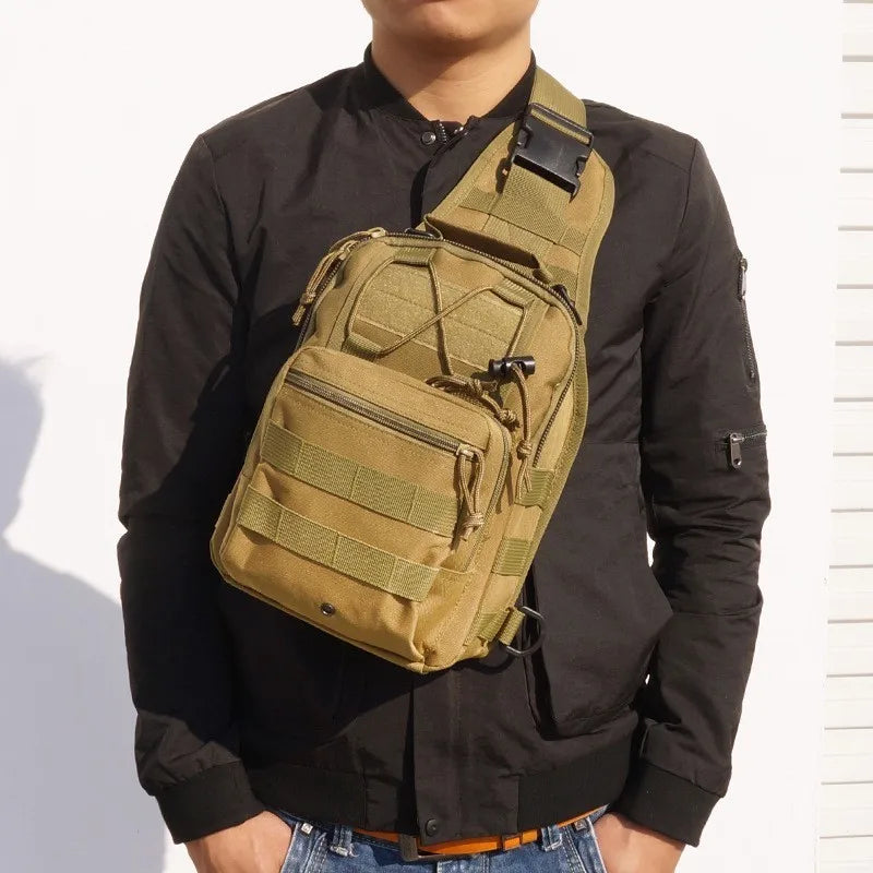 Mochila táctica de hombro Rover EDC para exteriores CCW, bandolera impermeable para senderismo, camping, bolsa de tiro oculta, mochila de caza
