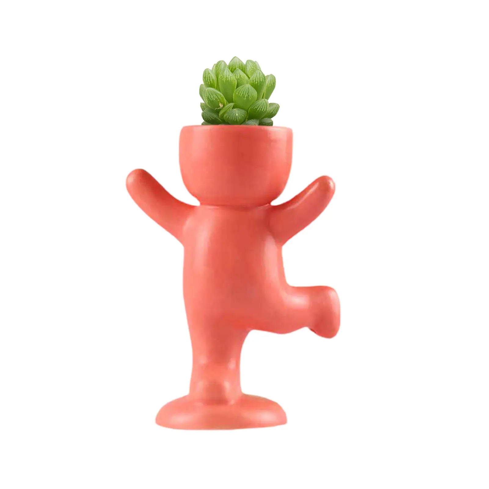 Ceramic Plants Pot Flower Pot Vase Planter Table Decoration Succulent Pot Vases Home Decor Ornaments Human Shaped Flower Pot
