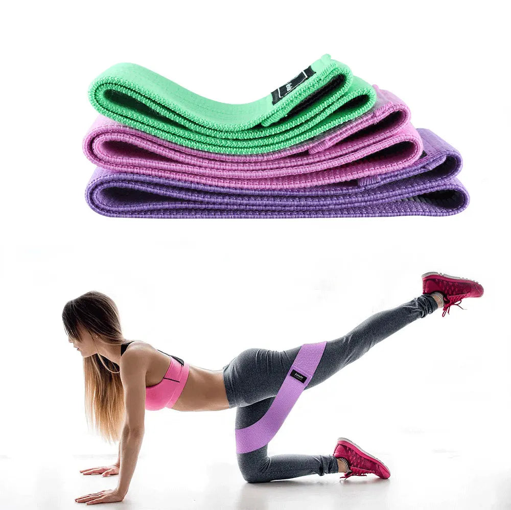 3 Levels Resistance Bands for Legs Butt Exercise Booty Hip Bands Wide Workout Loop Bands Anti Slip Circle Fitness Elastic Bands
