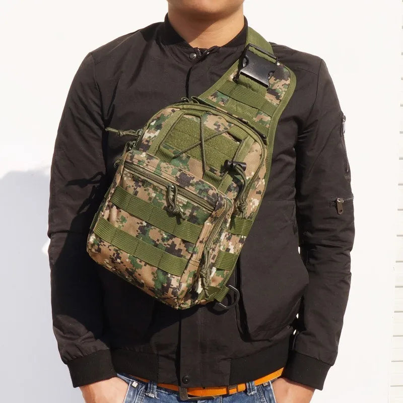 Mochila táctica de hombro Rover EDC para exteriores CCW, bandolera impermeable para senderismo, camping, bolsa de tiro oculta, mochila de caza