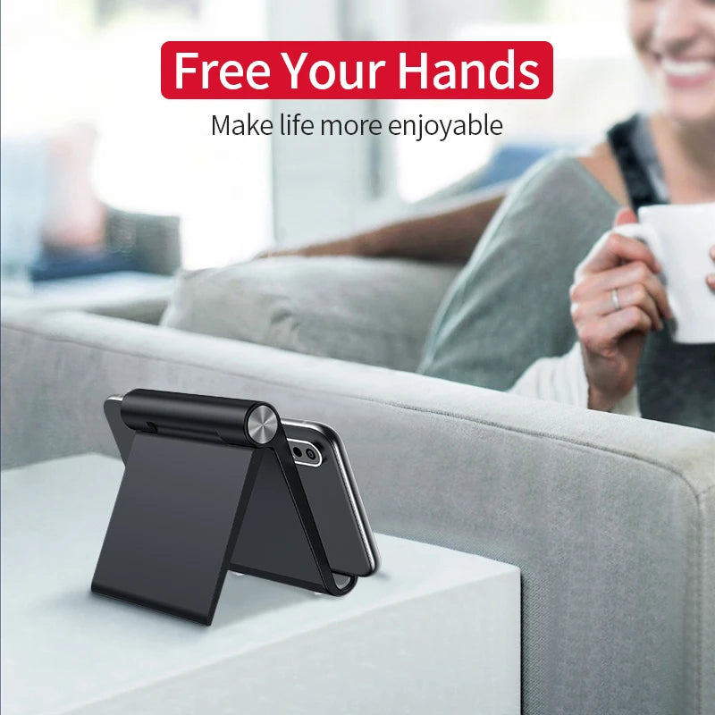 Soporte para teléfono móvil Smartphone Soporte para tablet para iPhone 14 13 Soporte para teléfono móvil de escritorio Soporte portátil para móvil