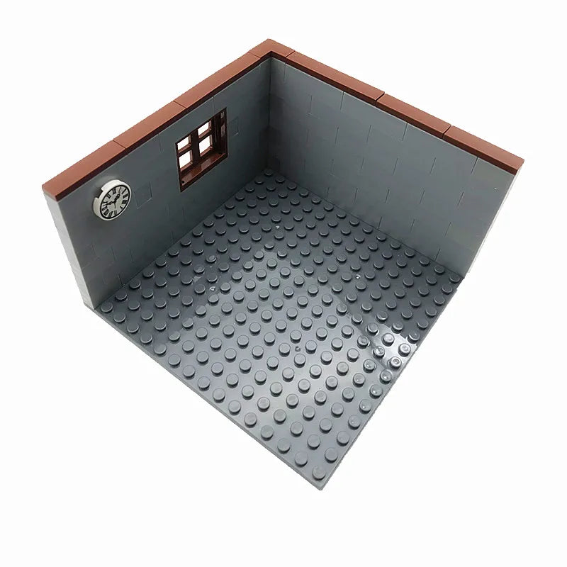 Juguetes de bloques de construcción para niños y niñas, regalos de bricolaje, ladrillos MOC, modelo de muebles para dormitorio y sala de estar
