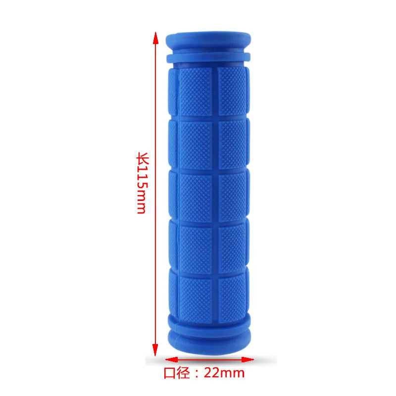 1 par de puños de bicicleta antideslizantes, cubiertas de goma para manillar, accesorios de bicicleta de montaña BMX MTB de piñón fijo
