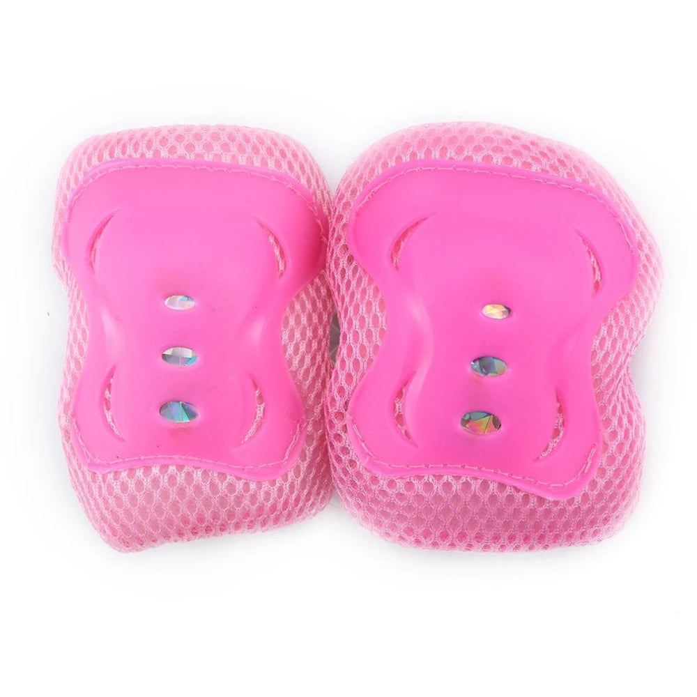 Set de Equipo de Protección para Niños Patinaje Casco Protector Rodilleras Coderas Muñequeras Niño Niña Bicicleta Patineta Esquí Patinete Deportes