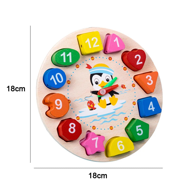 Montessori Bebé Juguetes Niños Rompecabezas 3D Madera Juegos Bebé Aprendizaje Temprano Juguetes Educativos Madera Para Niños Regalos Cumpleaños