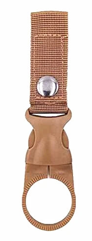 Colgador táctico de agua, clip de equipo para exteriores, mosquetón, hebilla para botella de agua, gancho, llavero, correa para cinturón, para senderismo y camping