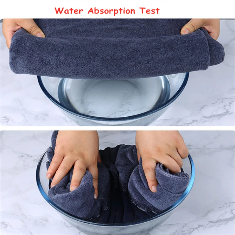 Serviette de bain neuve 70 x 140 cm pour adultes, haute qualité, épaisse, douce, pour la douche, le spa, le sport, les voyages, en microfibre, grande serviette 80 x 180 cm