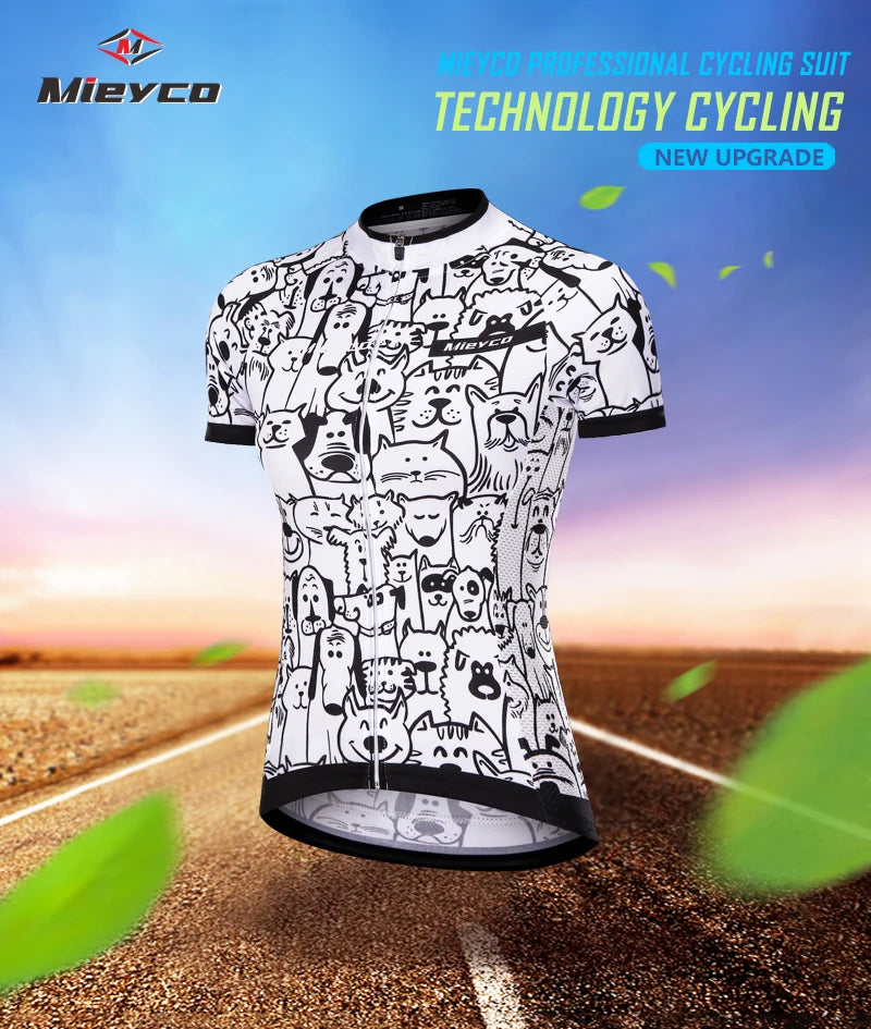 Maillot de Ciclismo para Mujer Ropa de Bicicleta Femenina Maillot MTB Ropa Bolsillos Traseros Blancos Camiseta de Bicicleta de Montaña Blusa Mujer Moda 2023