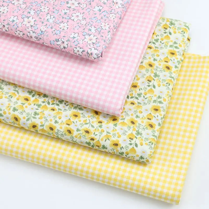 Liberty Floral Fabric Printed Cotton Twill For Quilting Bedding Baby Bed Sheet DIY Handmade By Half Meter