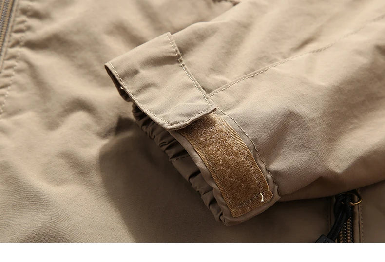 Chaqueta de Senderismo para Hombre, Impermeable con Capucha, Cortavientos, Abrigo de Invierno 2022, Chaqueta Casual, Táctica Militar, Capa, Techwear