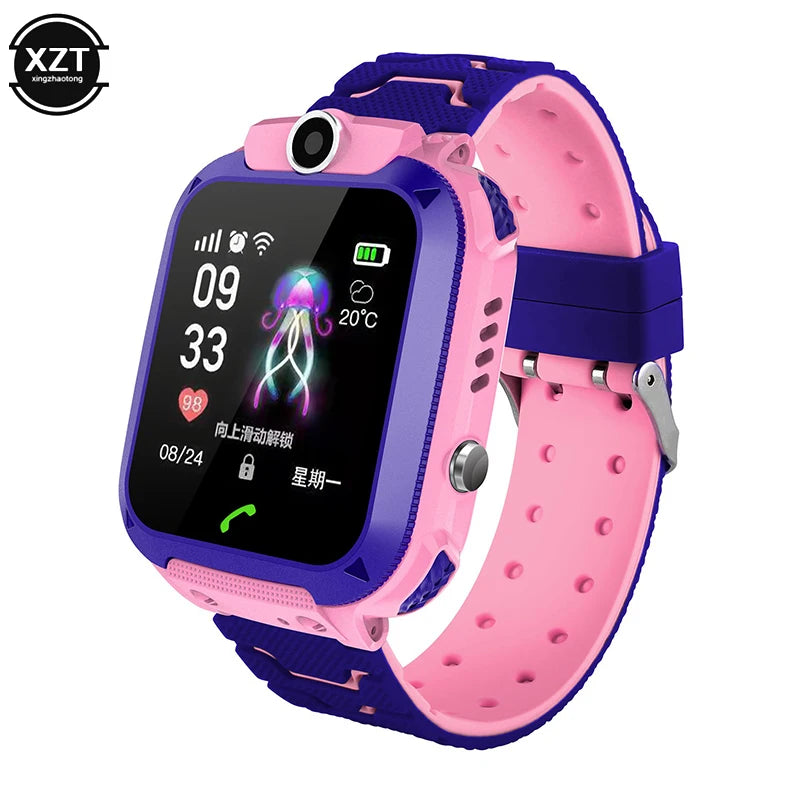 Nouvelles montres intelligentes SQ12, sport étanche pour téléphone iPhone, montre intelligente, moniteur de fréquence cardiaque, localisation du sang, rappel de santé pour enfant