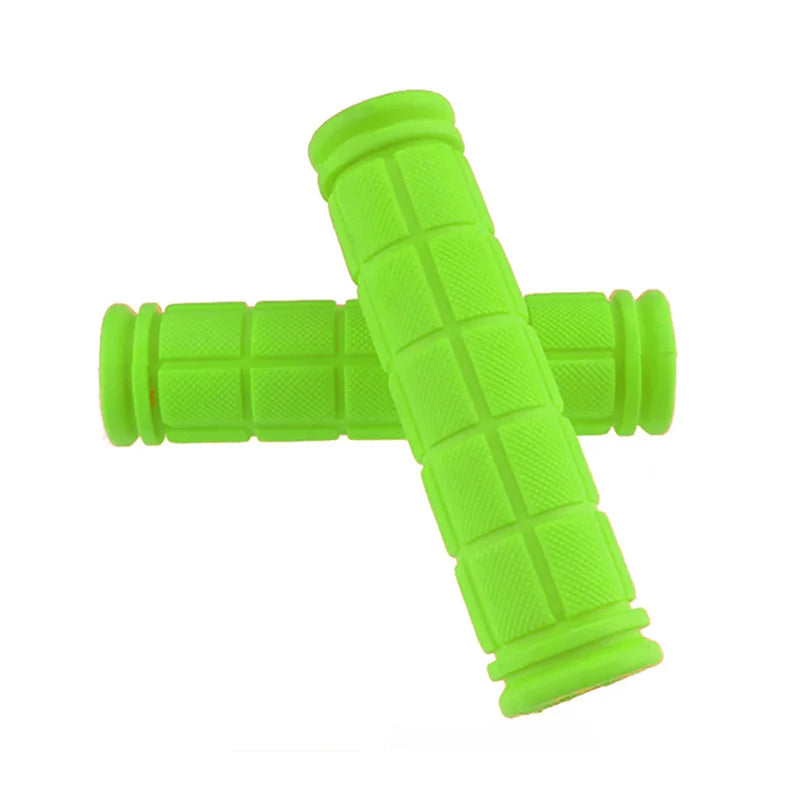 1 par de puños de bicicleta antideslizantes, cubiertas de goma para manillar, accesorios de bicicleta de montaña BMX MTB de piñón fijo