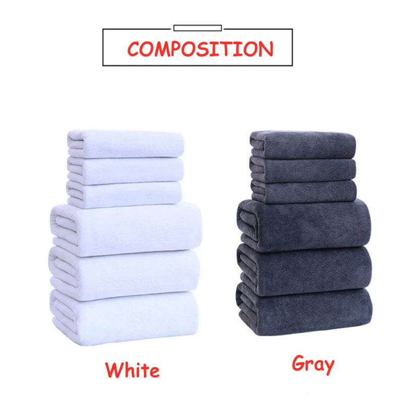 Serviette de bain neuve 70 x 140 cm pour adultes, haute qualité, épaisse, douce, pour la douche, le spa, le sport, les voyages, en microfibre, grande serviette 80 x 180 cm