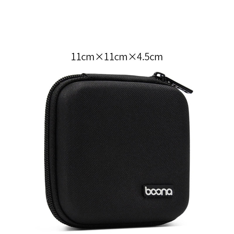 Boona Étui rigide pour alimentation d'ordinateur portable, étui de transport pour souris, sac pour accessoires électroniques pour MacBook
