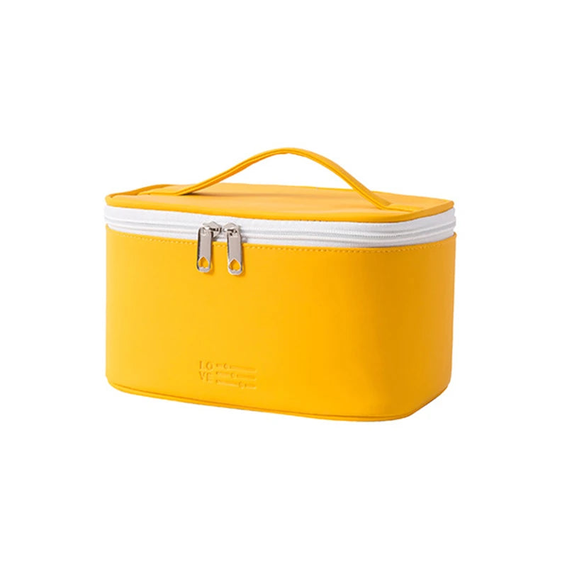 Bolsa de cosméticos para mujer, organizador de maquillaje de viaje, organizador de artículos de tocador, estuche de maquillaje con cremallera, neceser de viaje, bolsas de aseo.