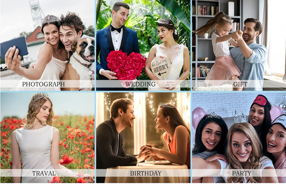 Romantic 6 pieces/set wedding jewelry set shiny crystal bridal jewelry set ladies necklace earrings wholesale gift party