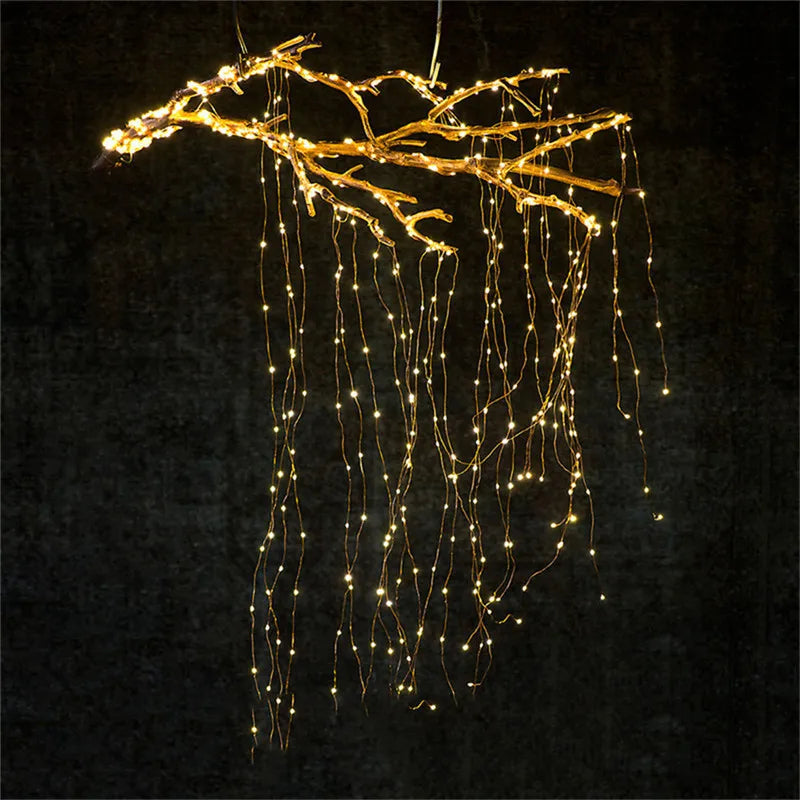 Luces LED solares decorativas, guirnalda de luces solares de hadas para exterior, farolas solares, guirnalda de luces para jardín en fiestas