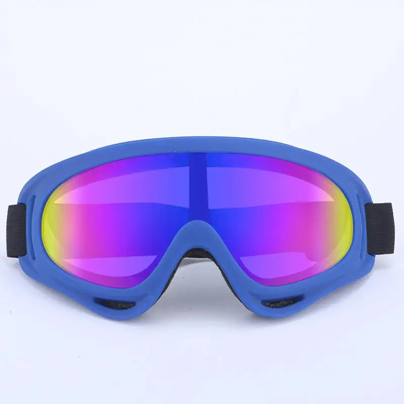 Gafas de sol UV400 para motocross, a prueba de viento, para ciclismo, esquí, con máscara bucal, máscara para casco de moto, máscara de esquí de invierno