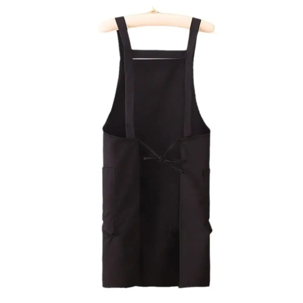 Delantal japonés impermeable y transpirable para estilistas, delantales de cocina unisex para el hogar, ropa de trabajo para barberos, cafeterías y actividades al aire libre