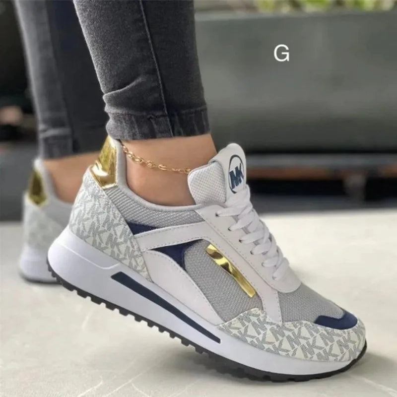 Casual Sneakers for Women Summer New Wedge Women Shoe Comfortable Breathable Outdoor Tennis Walking Shoes Zapatillas De Mujer