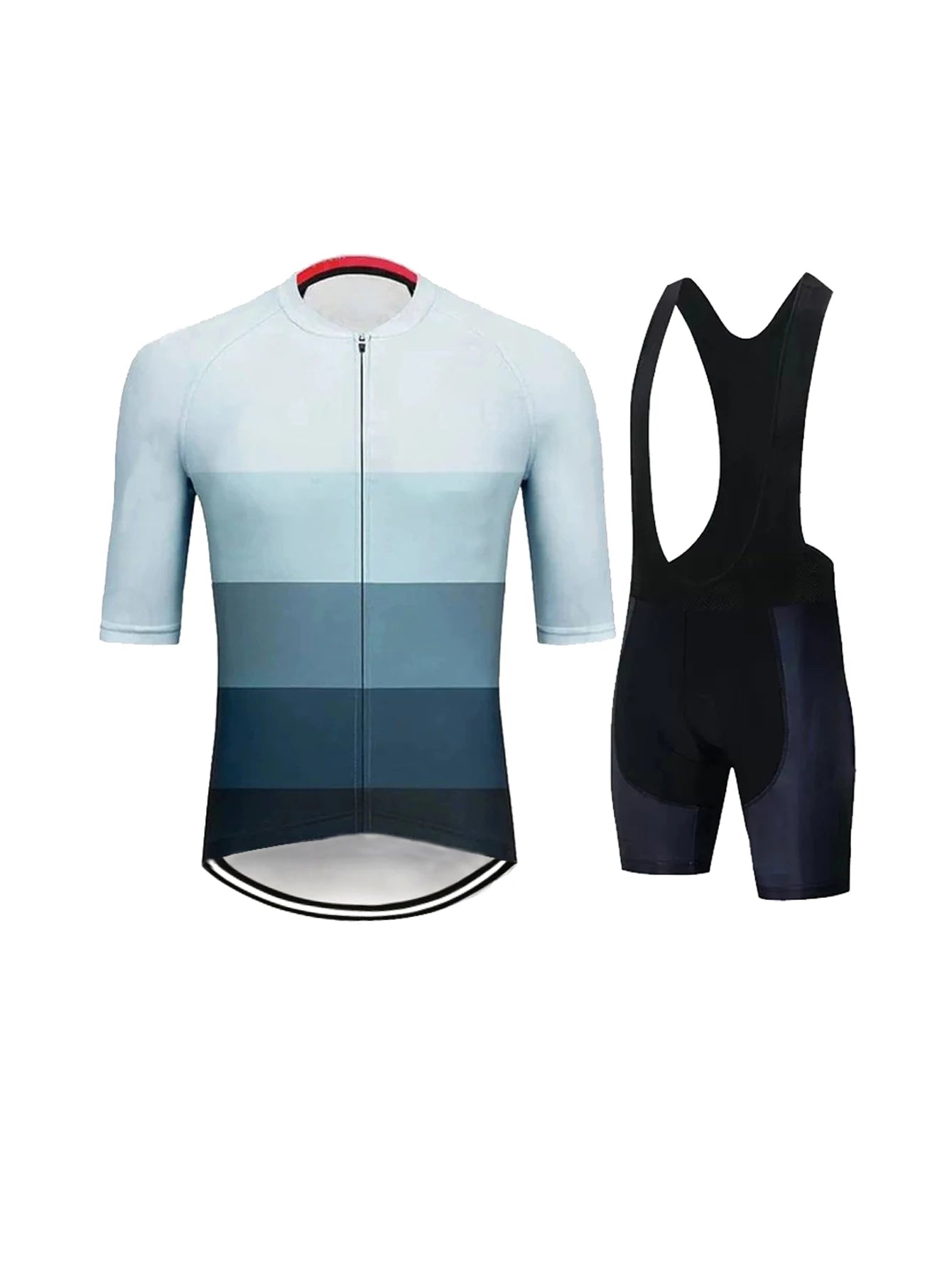 Bicycle Clothing Men New Road Bike Wear Racing Clothes Breathable Cycling Jersey Sets Quick Dry