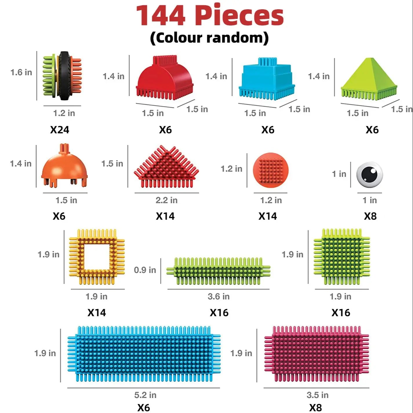 Juguetes de construcción de bloques DIY, ladrillos de modelado educativos para niños, montaje interactivo entre padres e hijos para infantes