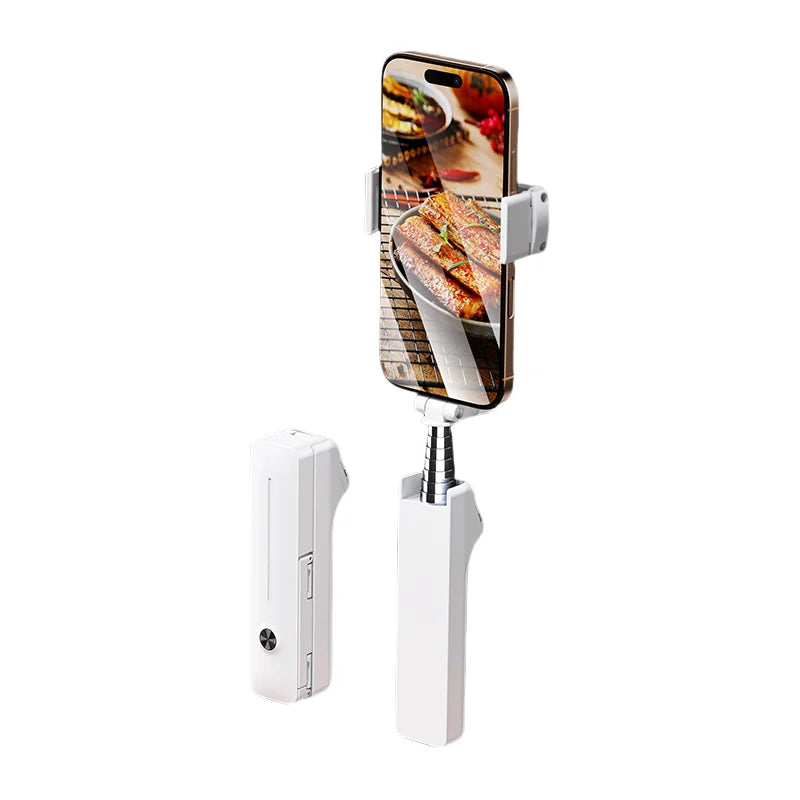 Mini perche à selfie Bluetooth, support de téléphone pliable rotatif à 360° pour diffusion en direct et photographie (compatibilité universelle)