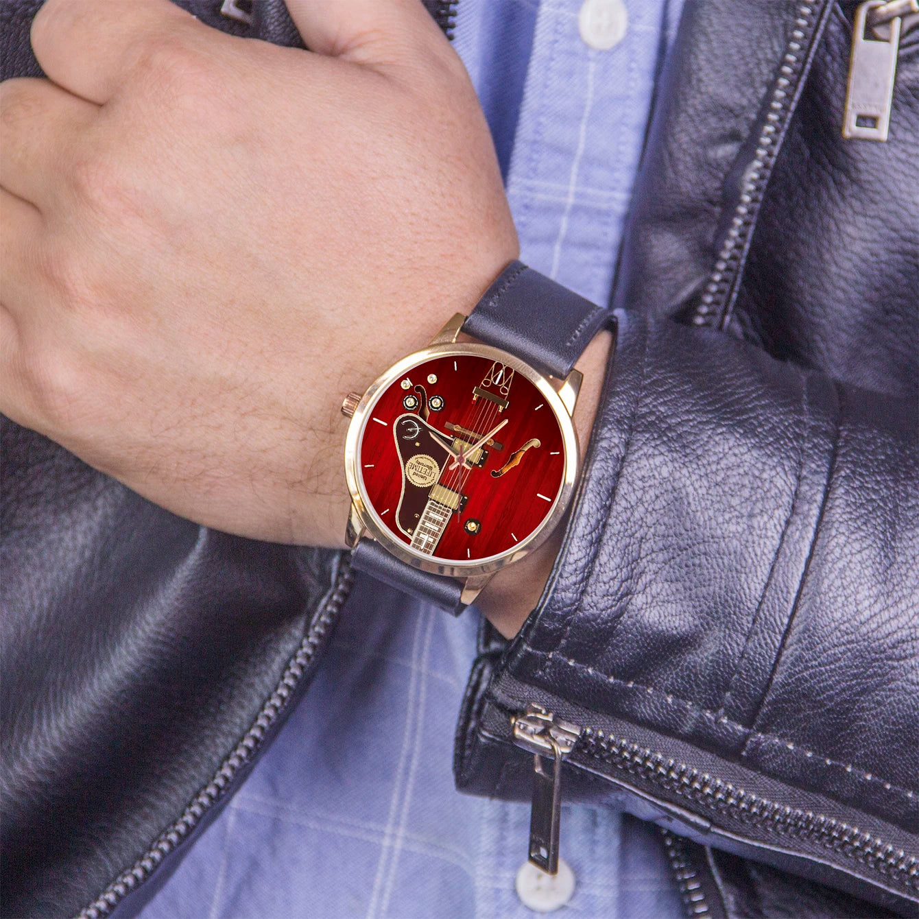 Nombre Wach Photo Reloj electrónico Reloj de pulsera para hombre Esfera de bricolaje original Reloj de mano Elección de hijo amigo Esposo personalizado Sitio oficial Esposa
