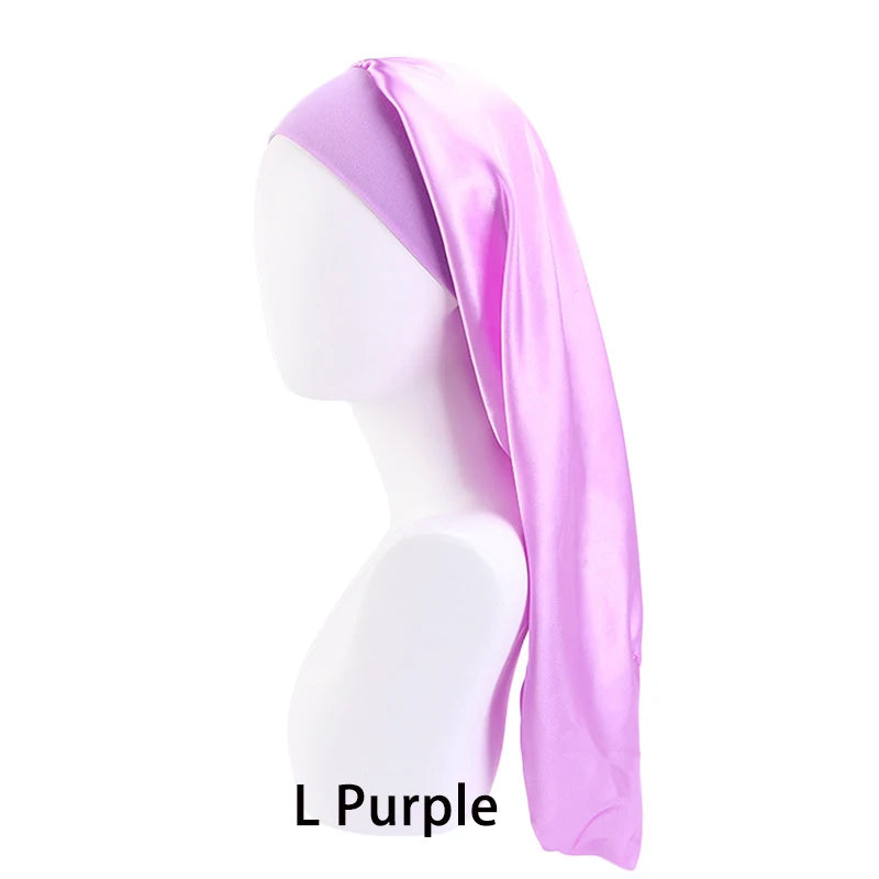 Extra Long Satin Bonnet