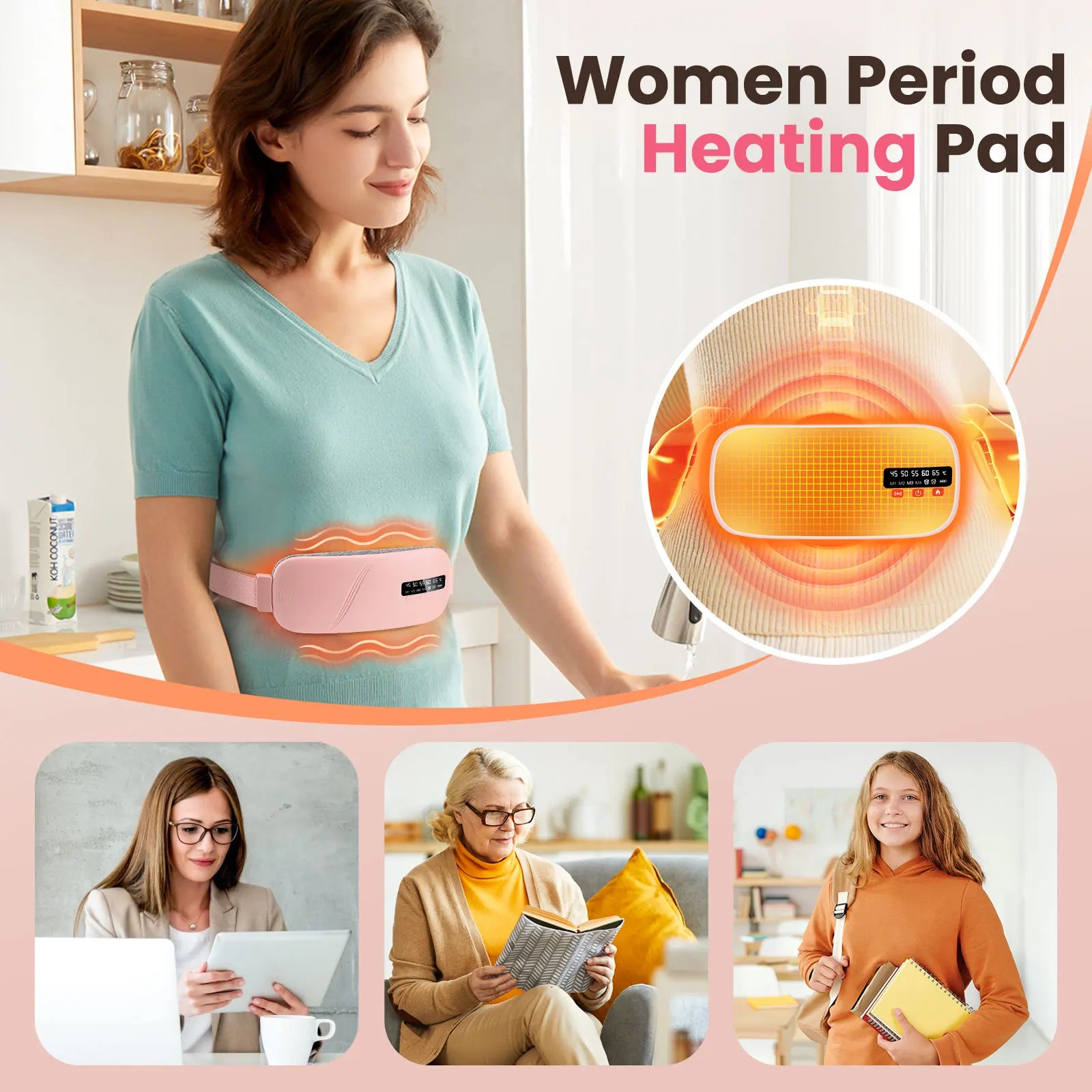 Masajeador Eléctrico para Cólicos Menstruales