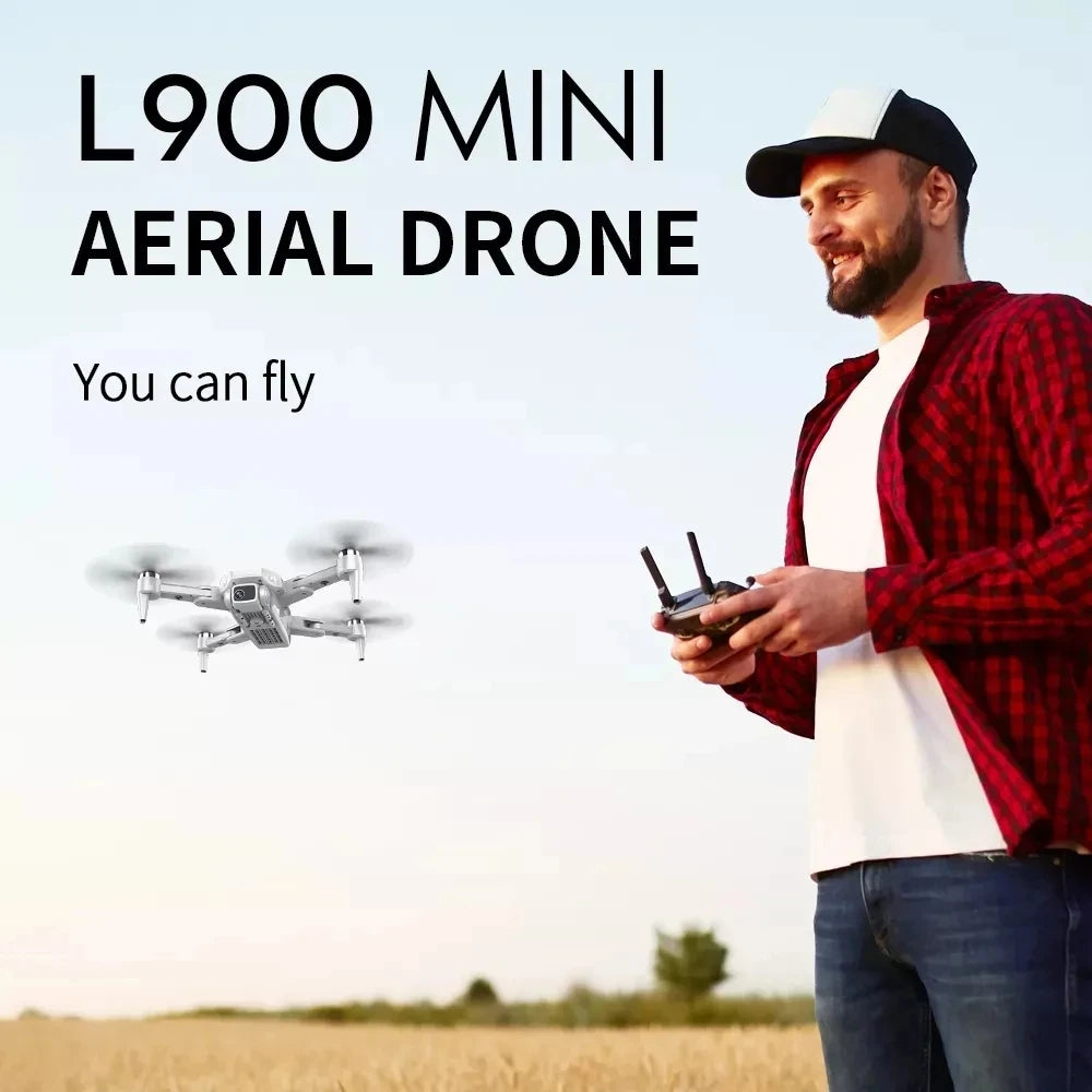 Dron L900 Pro 4K Profesional 5G GPS HD Doble Cámara Fotografía Plegable Sin Escobillas Quadcopter Distancia RC 1.2KM Drones Juguetes