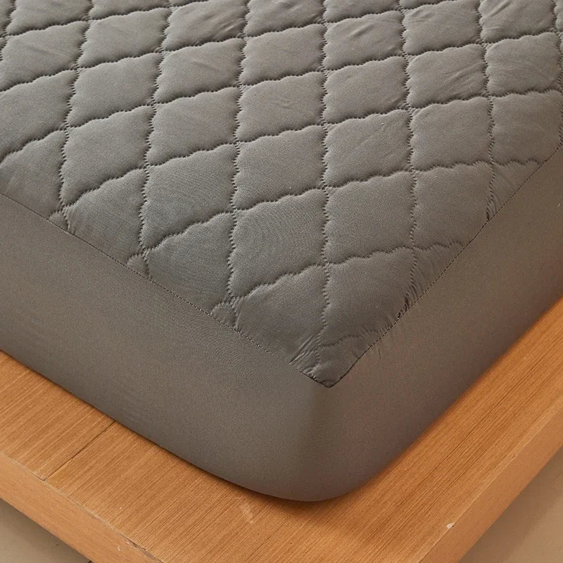 Vanntett madrassbeskytter Preget madrasstrekk Mykt, pustende, tilpasset madrasstrekk 120/150/180/220x200 Vaskbart