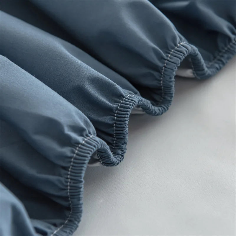 WOSTAR Waterproof mattress protector cover 150x190 single double queen king size elastic fitted sheet style bed protection pad