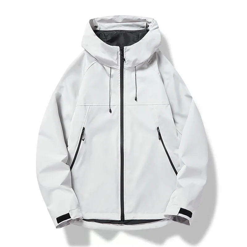 Chaquetas para hombre, con capucha, deportivas, para exteriores, para hombre, impermeables, transpirables, ropa deportiva de pareja, unisex, abrigos de senderismo, ropa de hombre