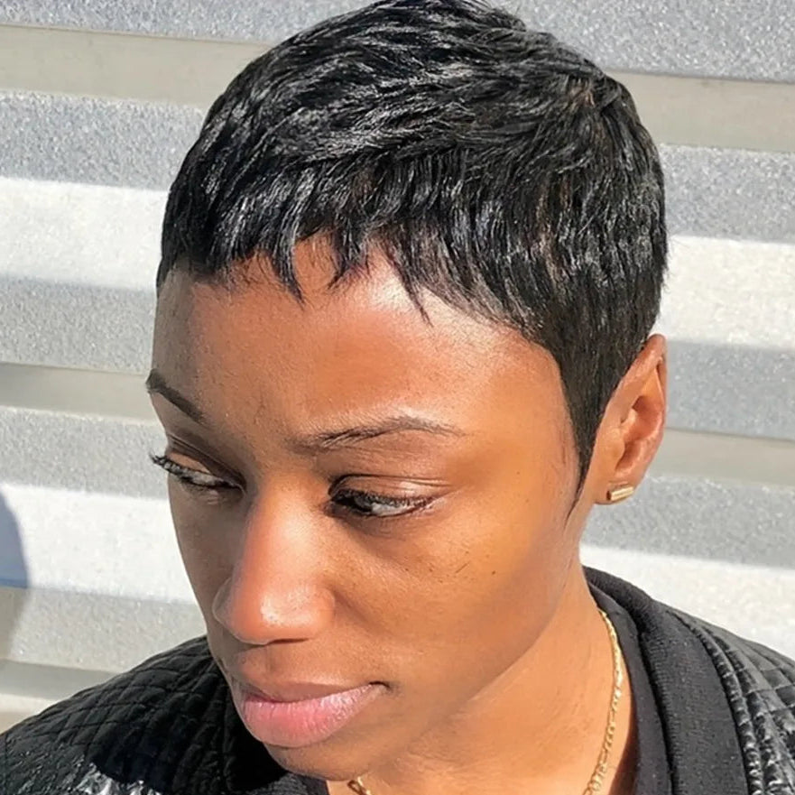 Short Pixie Hair Wig