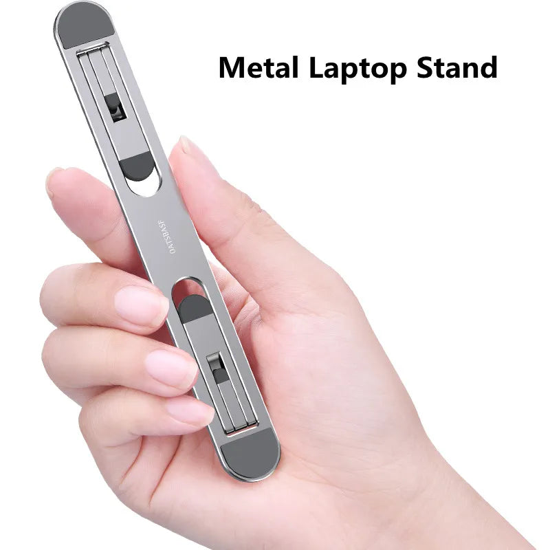 Soporte para portátil Oatsbasf, soporte para ordenador portátil, para Macbook Air Pro iPad HP, soporte ajustable para portátil, accesorios de ordenador