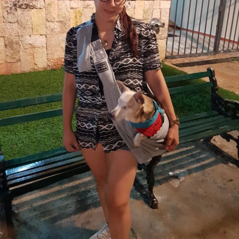 Bolsa Transportadora Ajustable para Perros, Bolsos de Hombro Individuales para Cachorros, Transportín Cómodo para Perros, Bolsillo Portabebés para Corgi