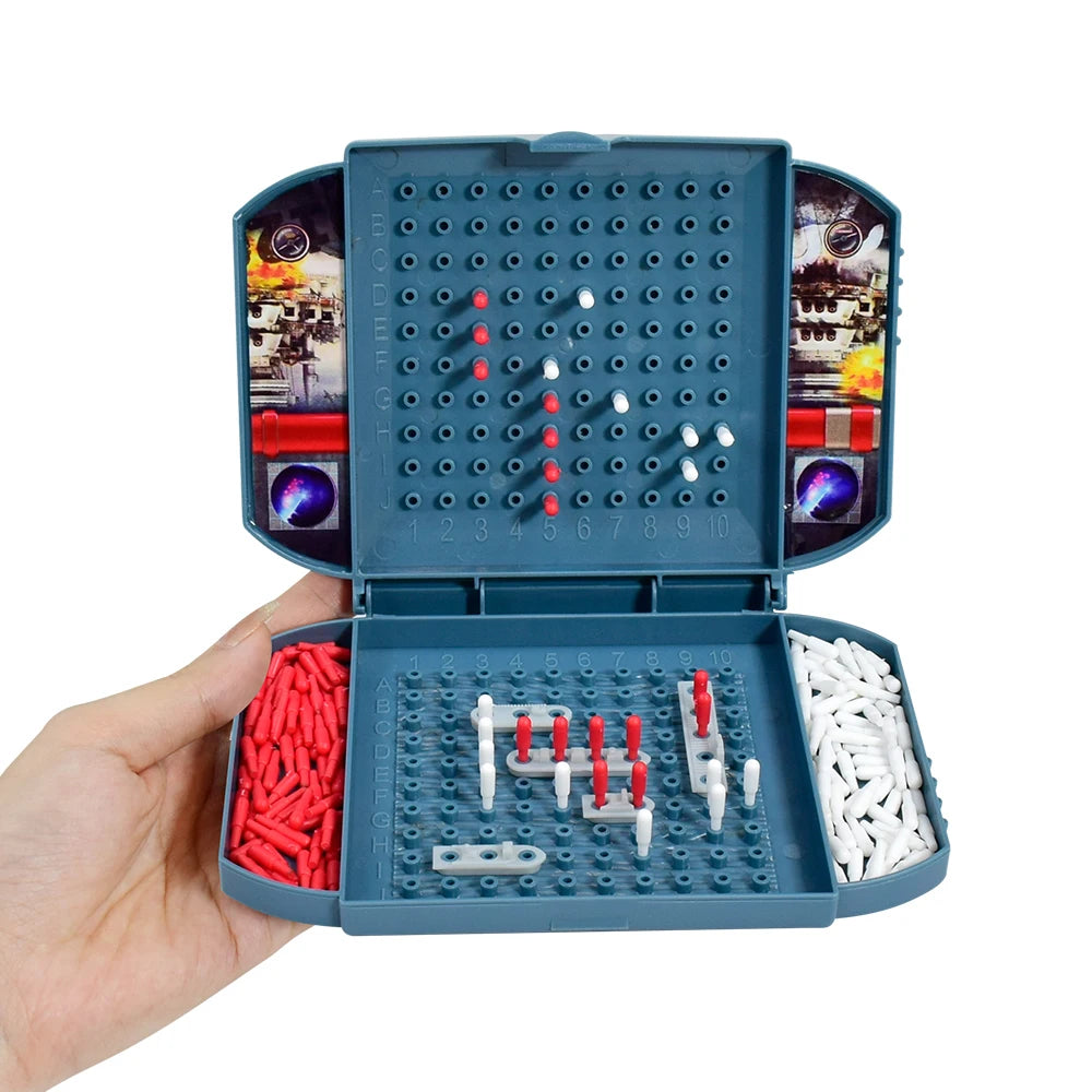 Children Interesting Warship Sea Ship Board Games Toys Two Player Battleship The Classic Naval Combat Strategy Table Game for Ki