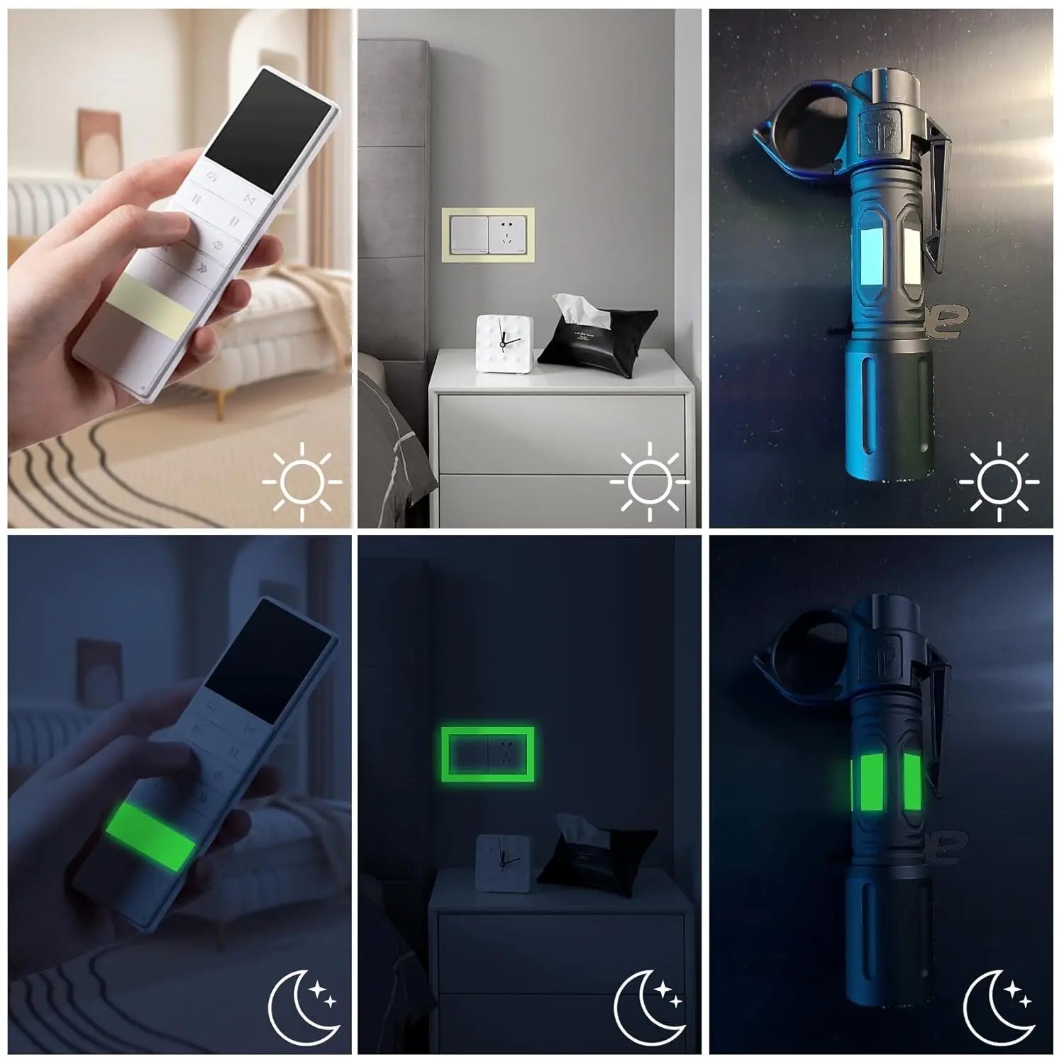 Green Glow Safety Tape