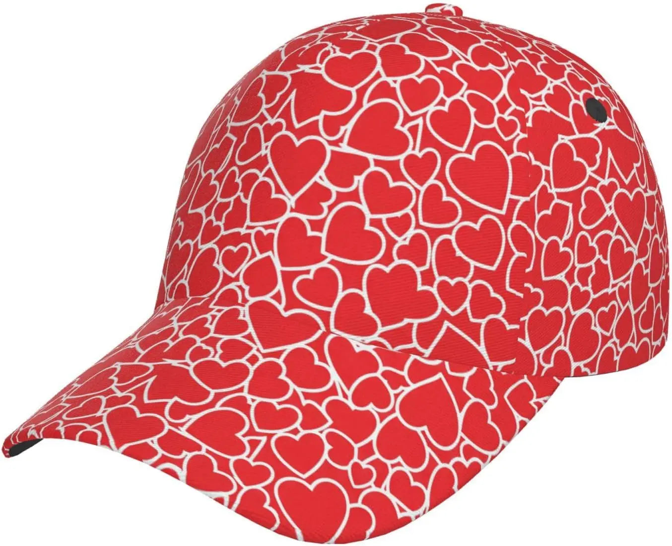 Gorra de béisbol de corazón