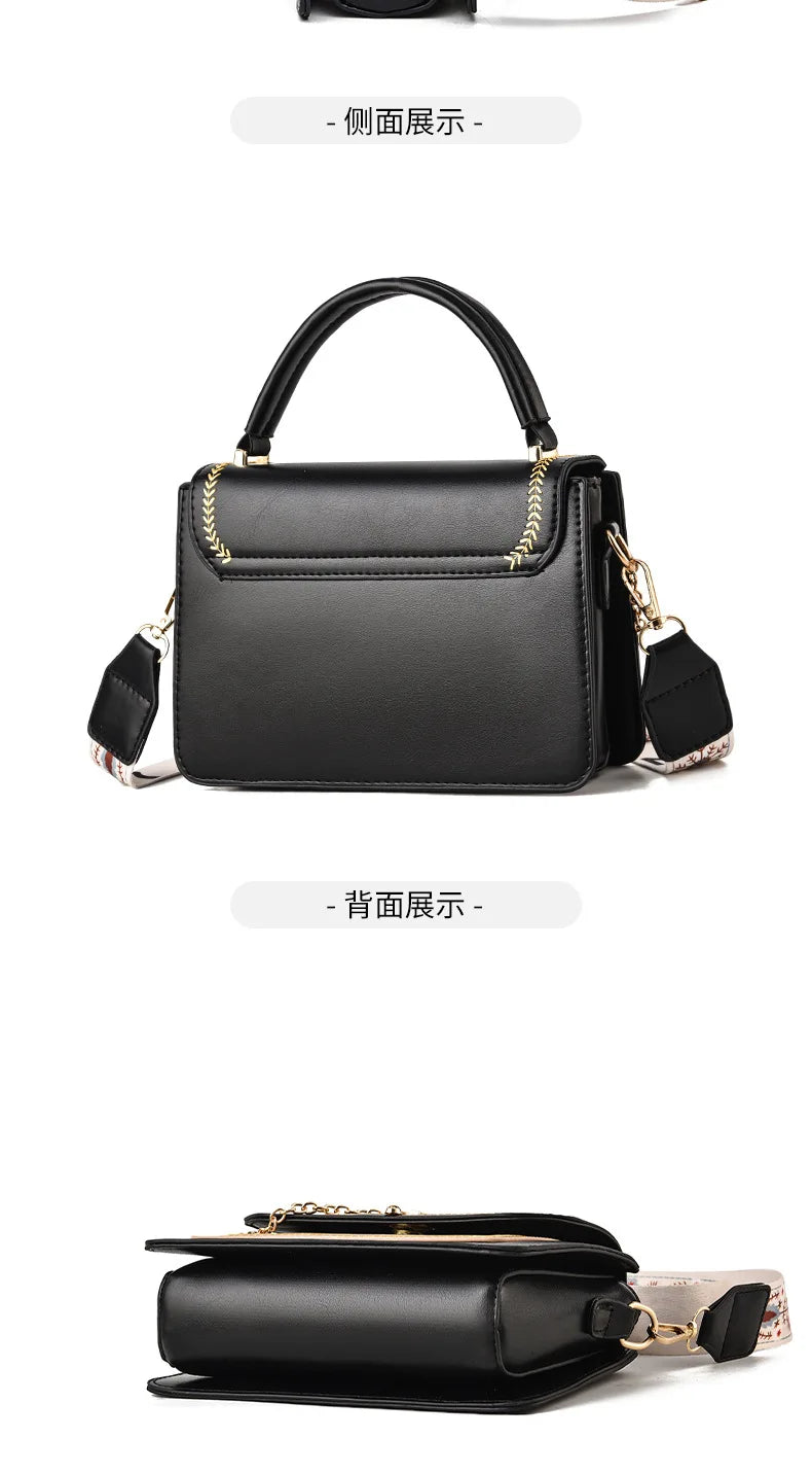 Bolso de hombro para mujer, de alta calidad, a la moda, de gran capacidad, casual, tipo bandolera
