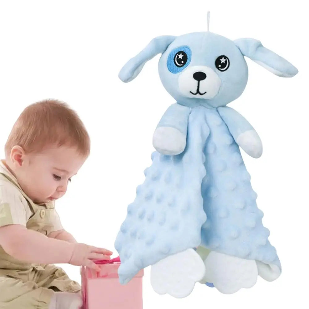 Manta de seguridad de peluche para niña, manta de peluche suave para niños, juguete de peluche unisex para niños y niñas