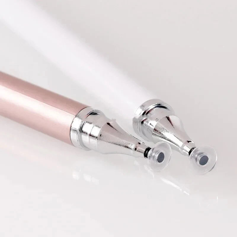 Lápiz óptico dos en uno con lápiz táctil para accesorios de celular, lápiz táctil electrostático para iPad, lápiz óptico para pantalla táctil de teléfono