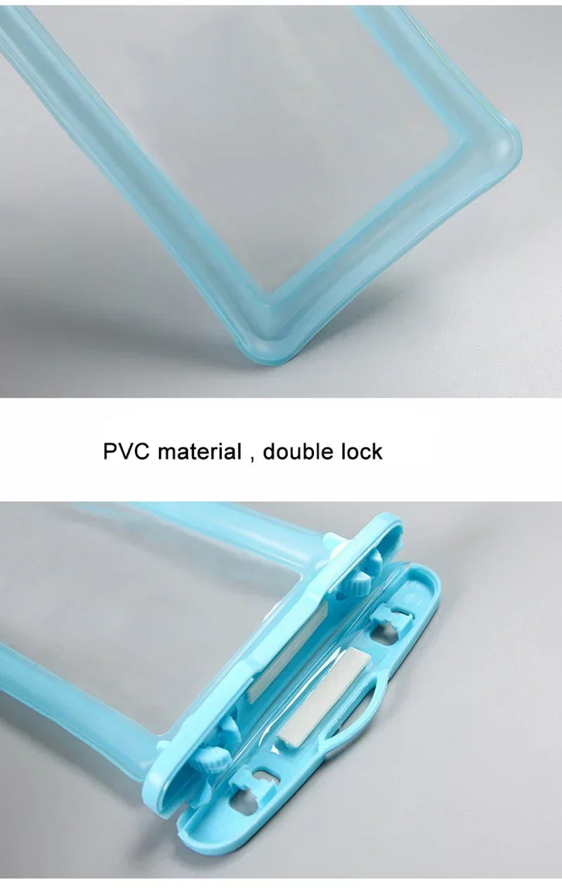 Étuis de téléphone portable étanches pour la natation, étuis de cou à suspendre Macron AirBag, étui universel pour téléphone portable de 7 pouces pour la plongée et le ski