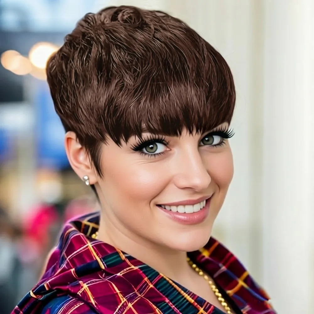 1B/30 WigClassic Pixie Wig