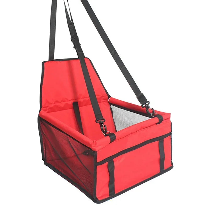 Bolsa de viaje de malla colgante, plegable, para accesorios de viaje, doble grosor, impermeable, con 5 colores, suministros para mascotas, alfombra para perros, manta, bolsa de seguridad para el asiento del coche de mascotas