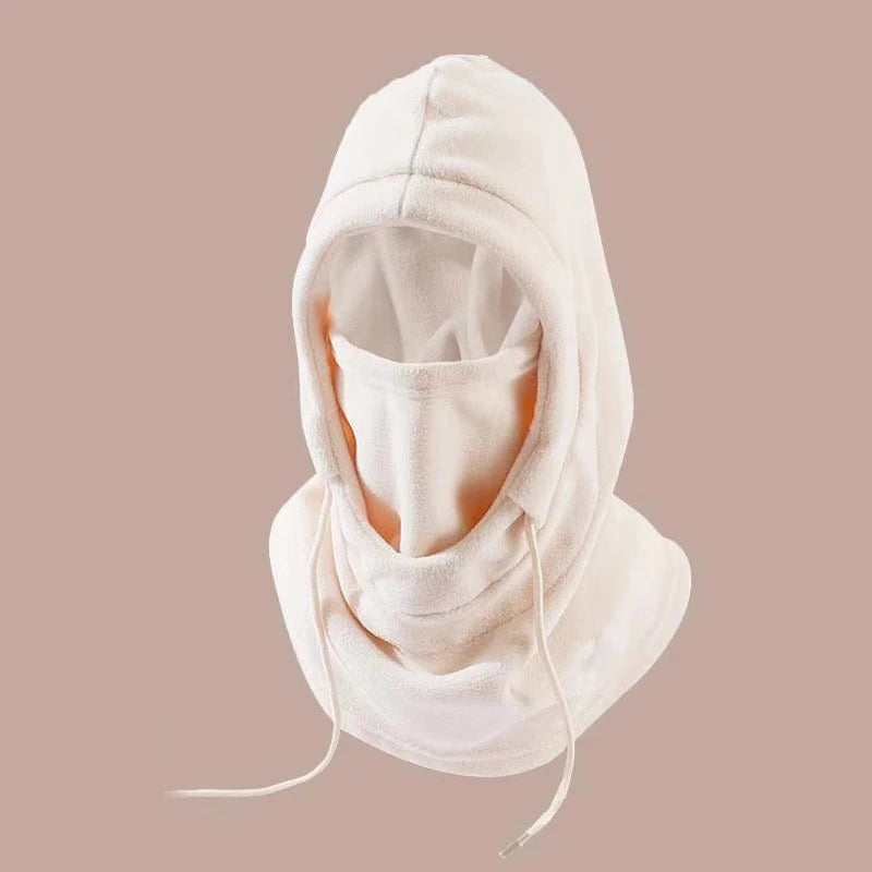 Gorro de invierno cálido con mascarilla y calentador de cuello 4 en 1, pasamontañas a prueba de viento para hombres y mujeres, protección contra el frío para ciclismo