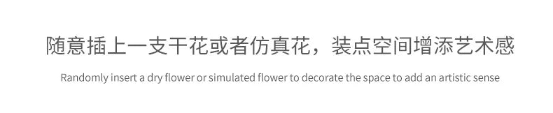 European-style ins porcelain vase decoration TV cabinet Study home decoration flowers tabletop crafts