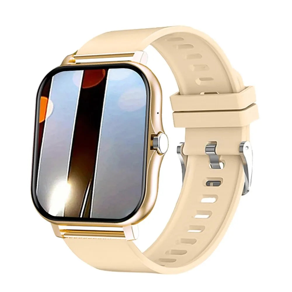 Reloj inteligente con teléfono Android 2025, pantalla HD de 1.44 pulgadas, llamadas Bluetooth, monitoreo de oxígeno/presión sanguínea, regalo para mujer y hombre