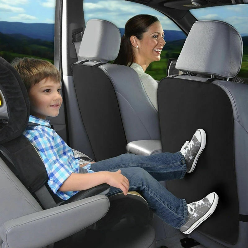 Protector de Respaldo de Asiento de Coche, Almohadilla Antipatadas Limpia, Antihongos para Niños, Calidad Superior